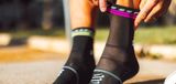 Compressport Pro Marathon Socks V2.0 - black/yellow/pink