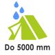 Waterproof tents to 5000 mm