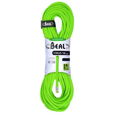 Rope Beal Virus 10mm 60m - solid green