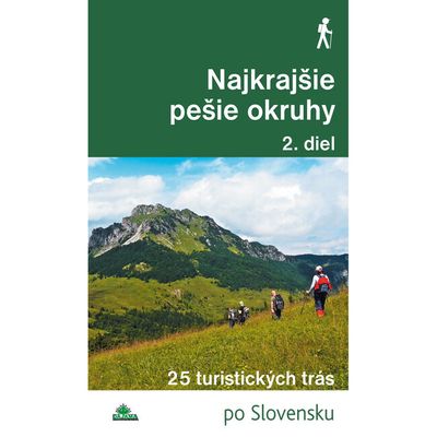 Book Najkrajšie pešie okruhy 2.diel Daniel Kollár, Tomáš Trstenský