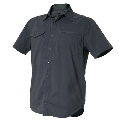Shirt Warmpeace Molino - dark grey