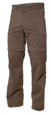 Pants Warmpeace Bigwash zip-off - coffee brown