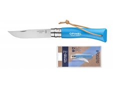 Knife Opinel VRI N°07 Trekking 8 cm - blue