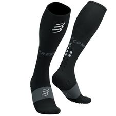 Knee-high socks Compressport Full Socks Oxygen - black