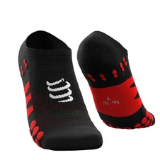 Compressport No Show Socks - Black/Red