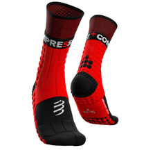 Compressport Pro Racing Socks Winter trail - red/black