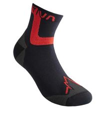 La Sportiva Ultra Running Socks - black goji