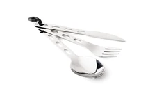 GSI Outdoors Glacier Stainless 3 Pc. Ring Cutlery