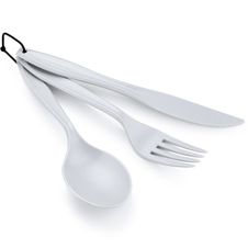 GSI Outdoors Ring Cutlery Set - eggshell