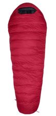 Sleeping bag Warmpeace Solitaire 1000 - 170cm - ribbon red/black