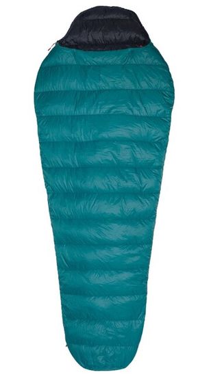Sleeping bag Warmpeace Solitaire 250 - 180cm - teal green/black