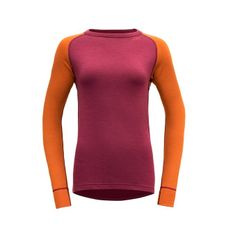 Thermal underwear Devold Expedition Woman Shirt - beetroot flame - XL