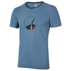 T-shirt Ocún Classic T Organic Men Rainbow Rocket - bluestone