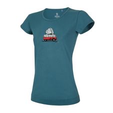 T-shirt Ocún Classic T Women Bus-Stone - Blue Hydro