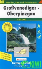 Tourist map 1:50T - Großvenediger Oberpinzgau