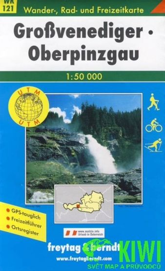 Tourist map 1:50T - Großvenediger Oberpinzgau